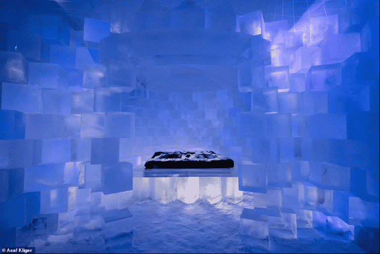 hotel de hielo en Suecia