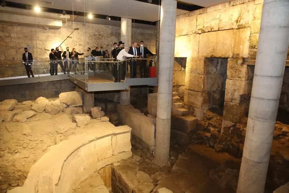 Jerusalén estrenó nueva ruta para descubrir el Muro de los Lamentos con hallazgos subterráneos