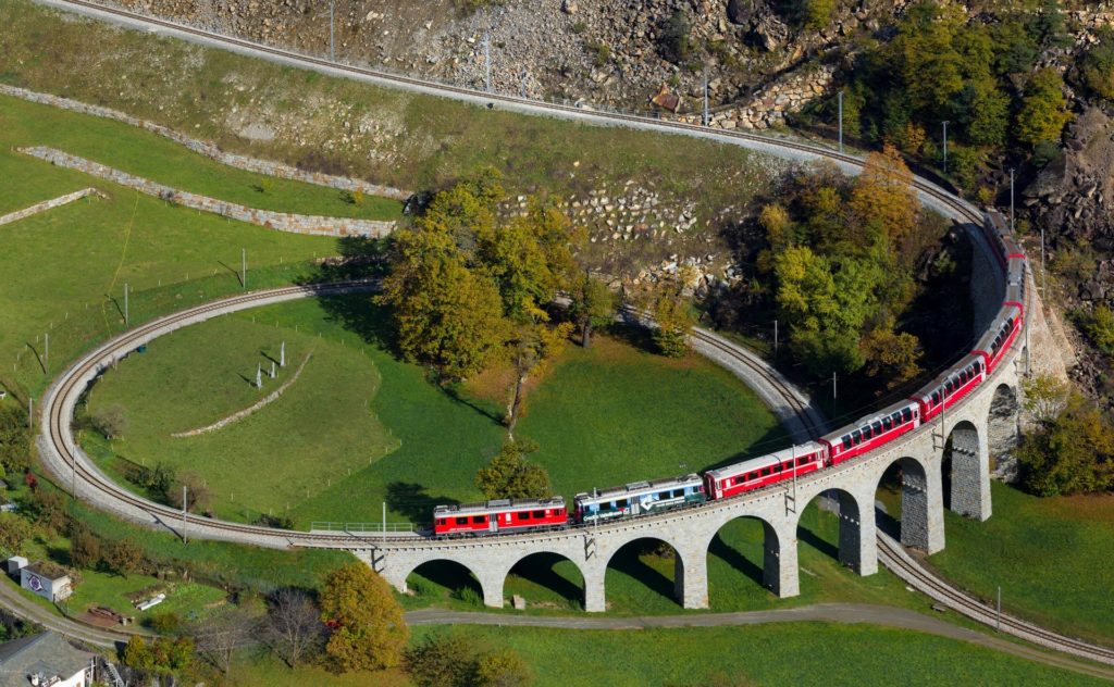 image Bernina Express switzerland bernina express