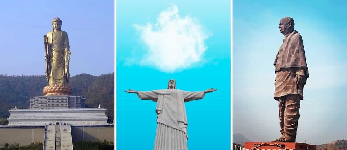 ¿Sabés cuáles son las estatuas más altas del mundo? Acá te lo contamos