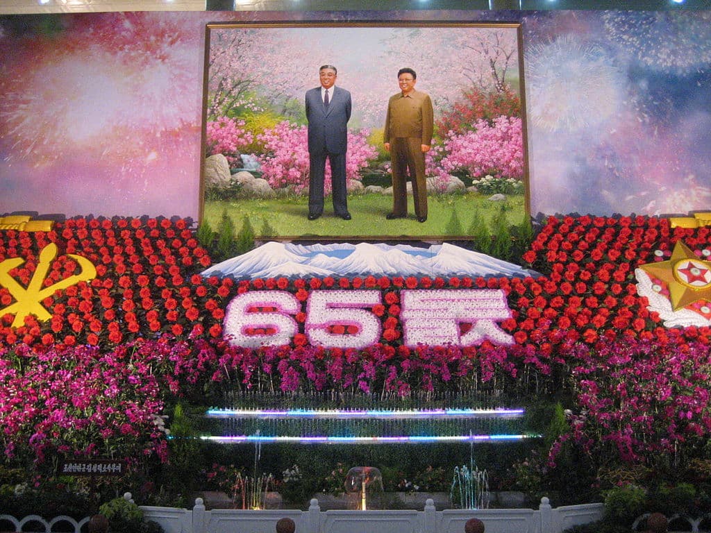 corea del norte flores