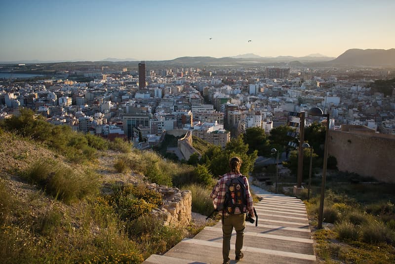 Lugares para ver en Alicante - Castillo de Santa Bárbara