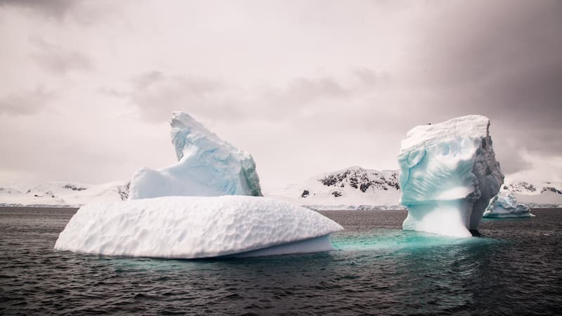 Mayor reducción de hielo marino en la Antártida