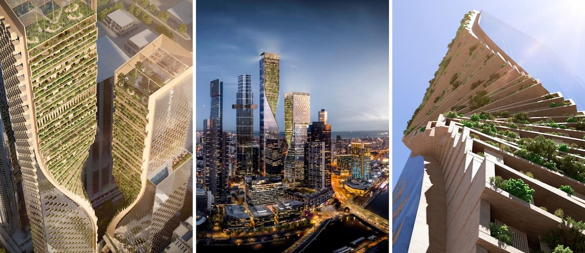 Un nuevo Four Seasons, en Melbourne, tendrá el jardín vertical más alto del mundo