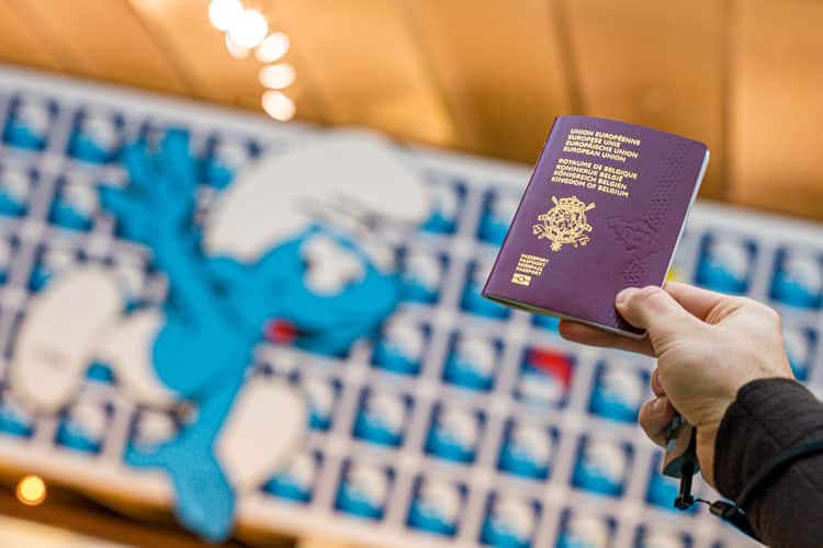 pasaporte belga