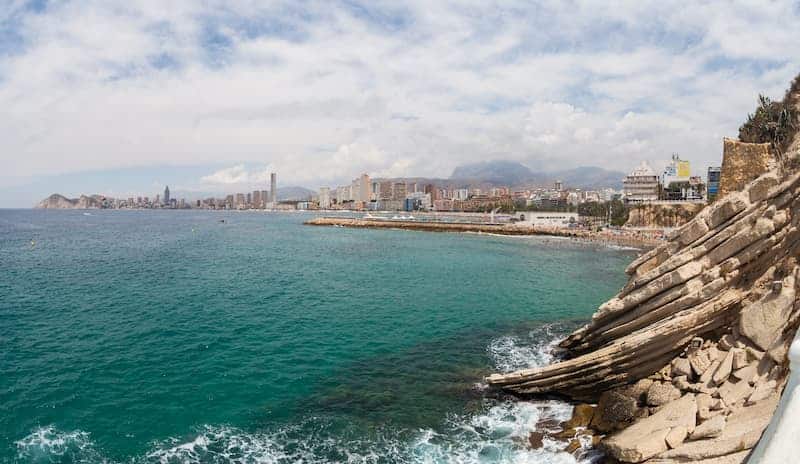 Benidorm desde el Balcón del Mediterráneo