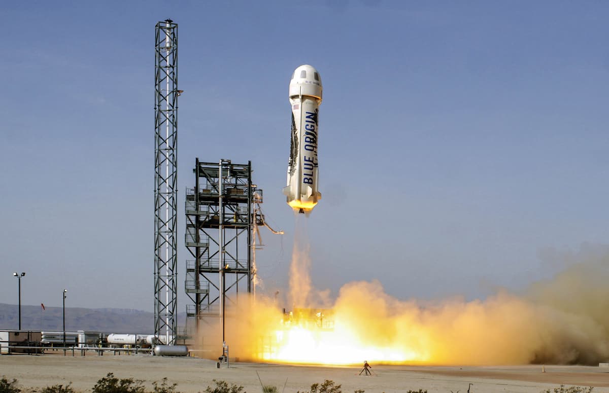 Una nueva misión de Blue Origin con civiles partirá al espacio a fines de Marzo 2022