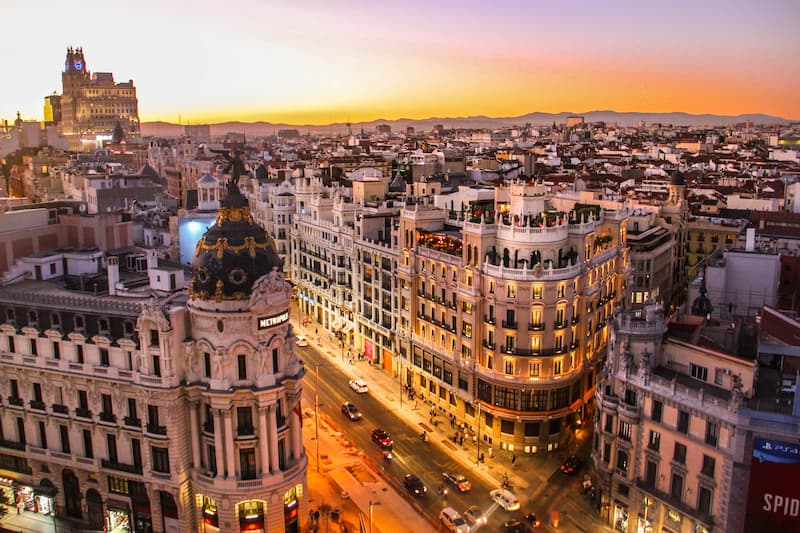 Madrid, destino más pintoresco según redes sociales