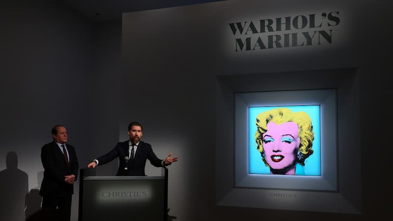 Marilyn por Andy Warhol, subasta