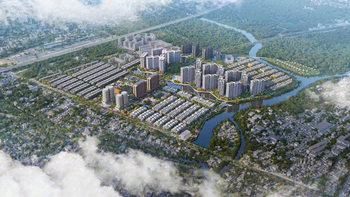 Arquitectos presentan un plan para construir una ciudad dentro de otra en Vietnam