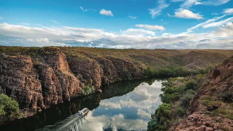 The Ghan, el tren que recorre la región Outback de Australia 