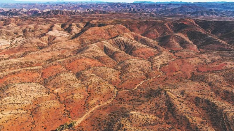 The Ghan, el tren que recorre la región Outback de Australia