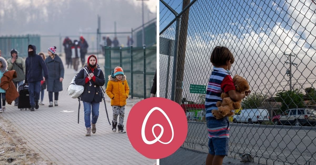 airbnb refugiados