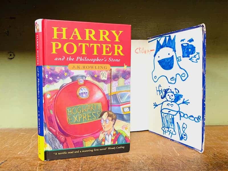 harry potter primera edición subasta