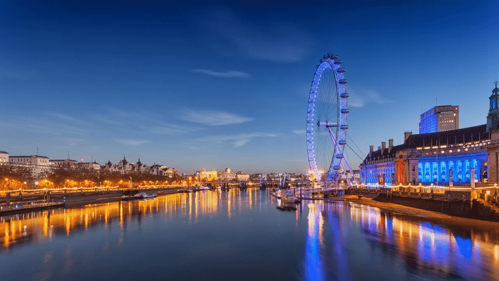 image seductoras london eye por la noche