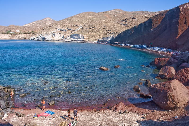 image playas de grecia 2 Playa Roja