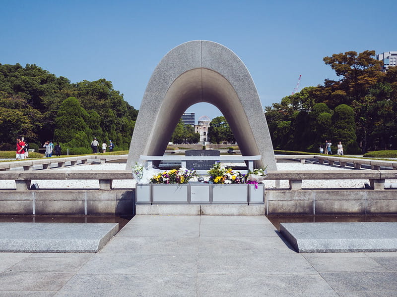 image cosas para hacer en Hiroshima 5 Cenotafio de Hiroshima