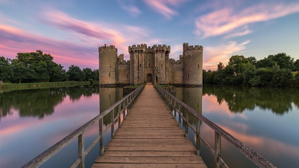 image castillos Bodiam 3