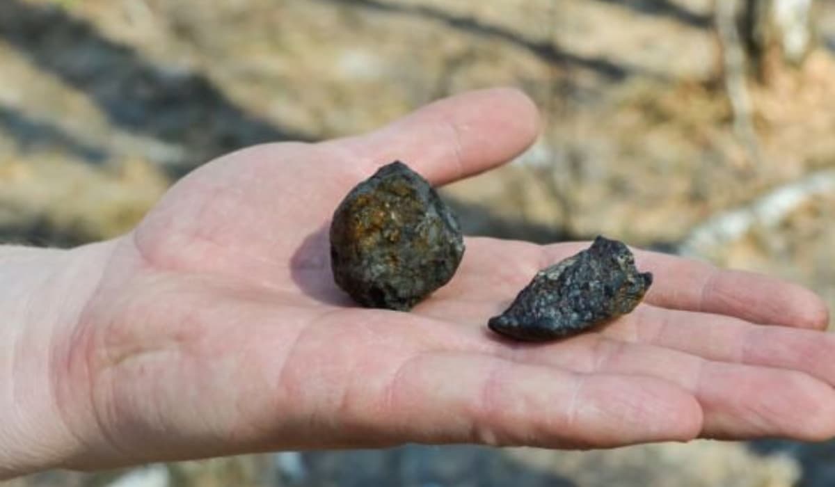 Las carreteras en Mississippi se llenaron de meteoritos pequeños son restos de una bola de fuego que impactó hace días