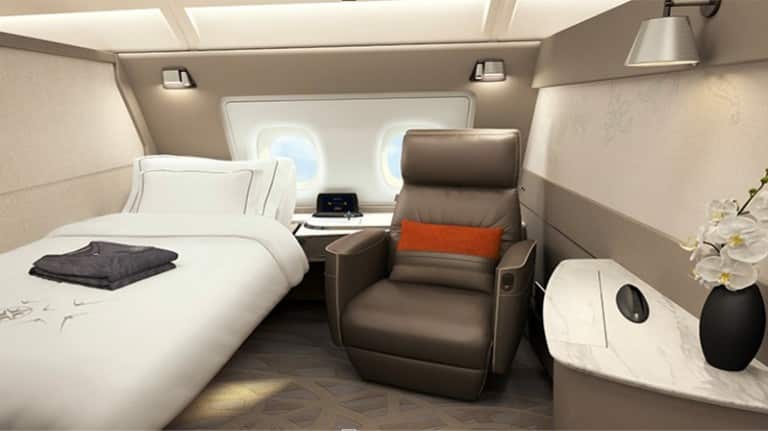 Singapore Airlines New A380 First-Class Suites