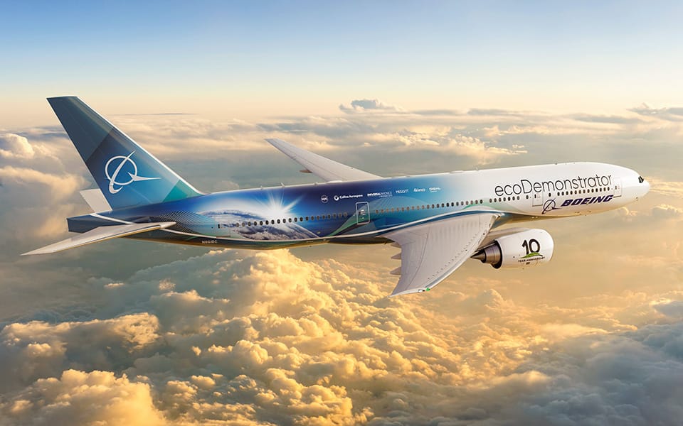 777 ecoDemostrator 2022-boeing