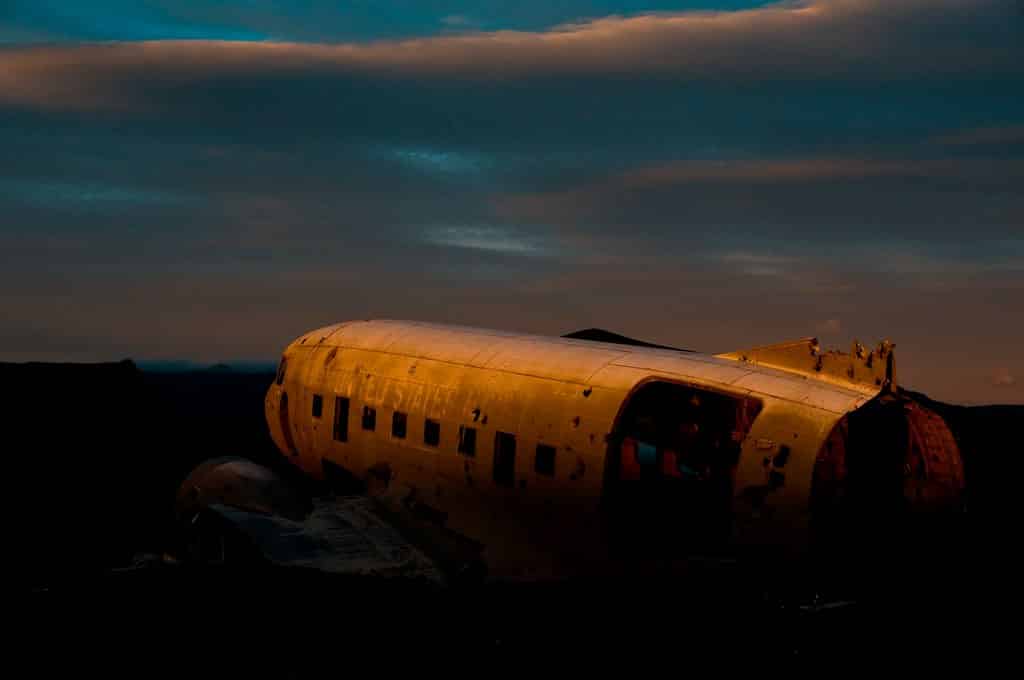 image avión US Navy Douglas C 117D en Islandia