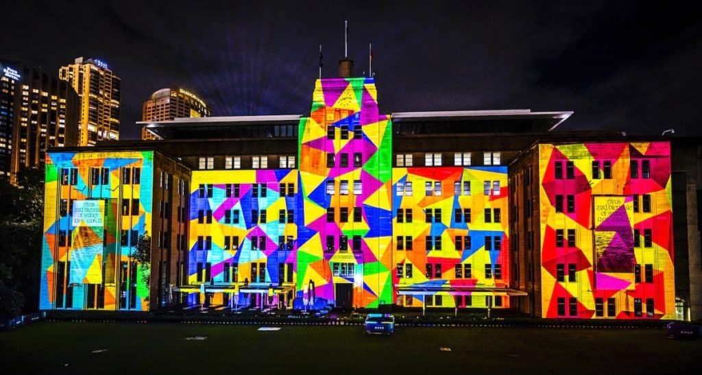 image Sydney VividSydney 2022 CircularQuay NewYorkSunday CREDITDestinationNSW KM 6493