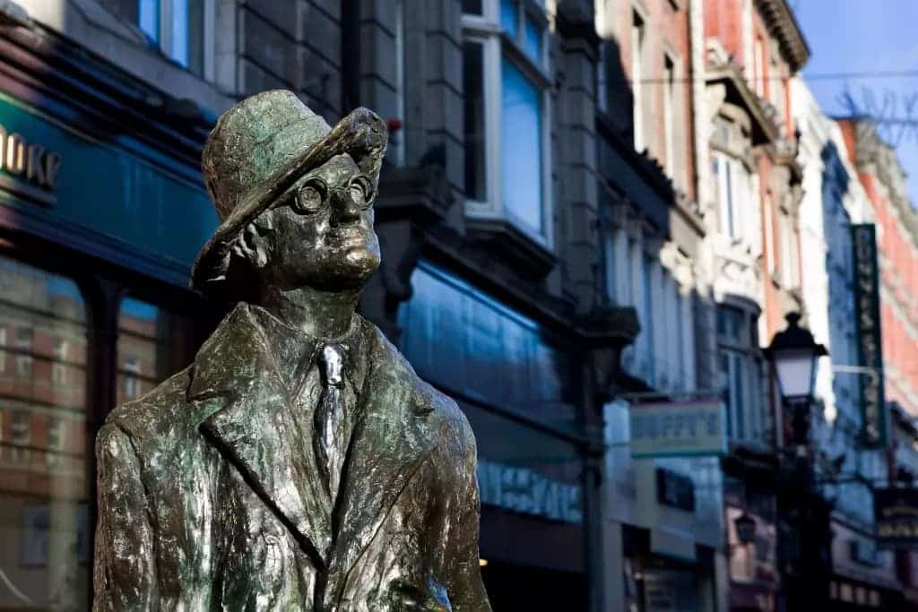 image Festival Bloomsday estatua james joyce