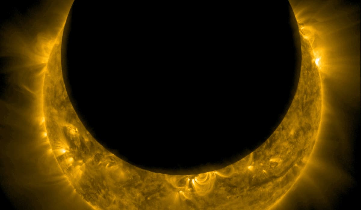 Registraron impresionantes imágenes del eclipse solar del 29 de junio de 2022 desde el espacio