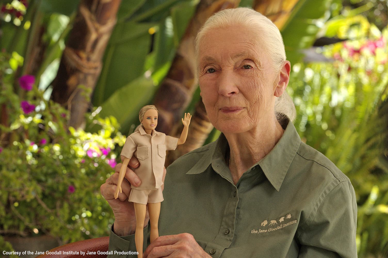 Jane Goodall Gets Her Own Barbie;

Credit: Courtesy of the Jane Goodall Institute;

https://app.asana.com/0/1202556224425358/1202583992409132/f