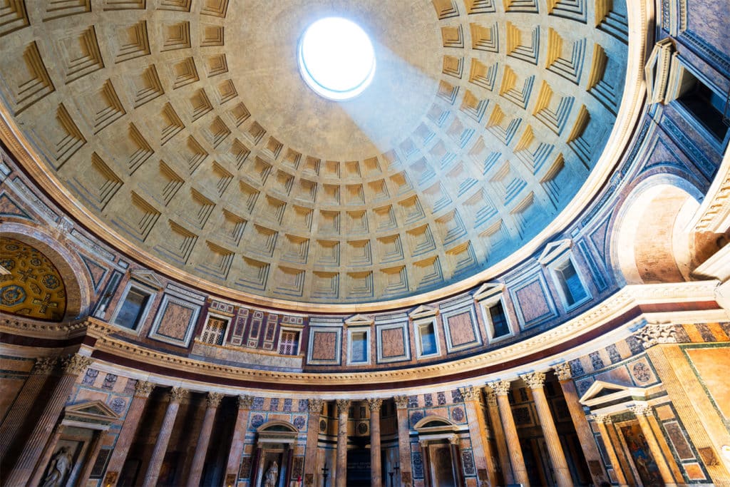 image Panteón de Roma pantheon cupola ok