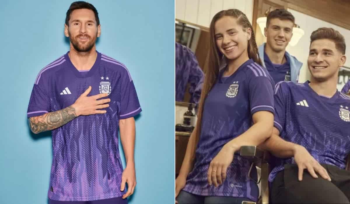 Qatar 2022 Presentan la camiseta de Argentina con un diseño inspirado en la igualdad de género