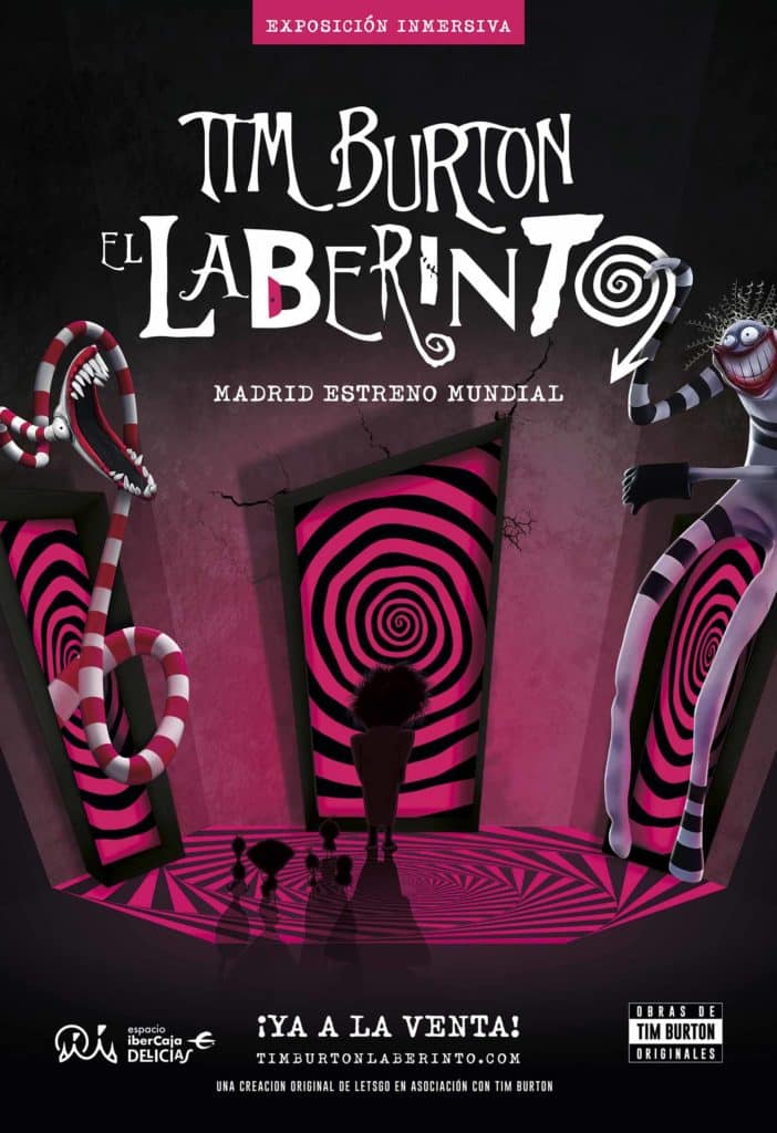 image Tim Burton EL LABERINTO DE TIM BURTON A4