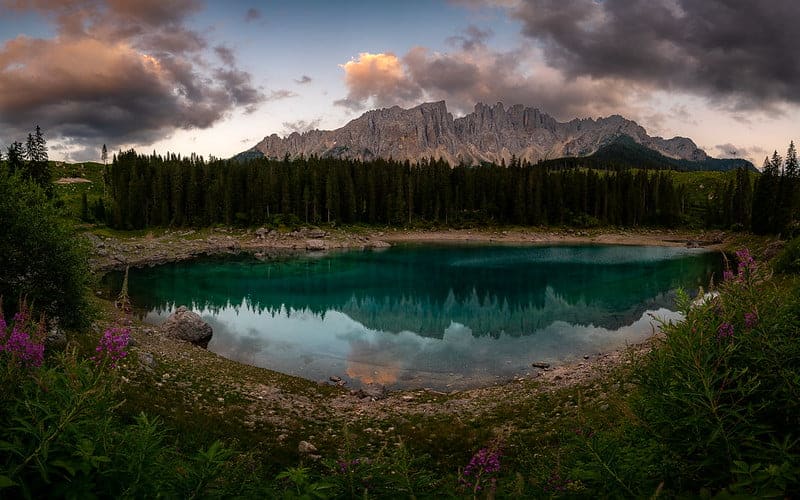 image norte de Italia 9 Lago Carezza Dolomitas