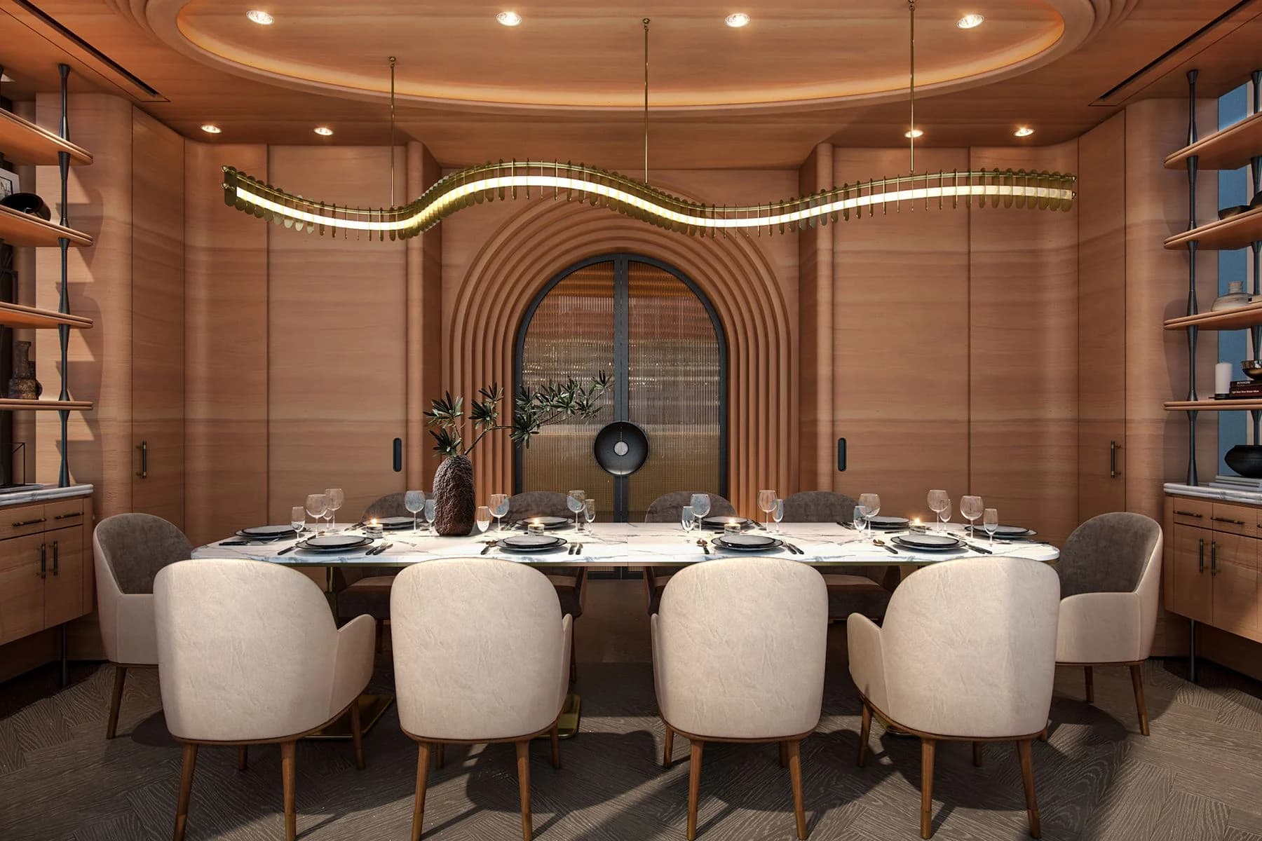 Un restaurante en Hong Kong logró posicionarse primero en la ceremonia de los Restaurant & Bar Design Awards 2022-1