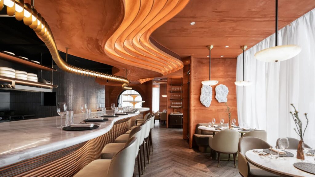 Un restaurante en Hong Kong logró posicionarse primero en la ceremonia de los Restaurant & Bar Design Awards 2022