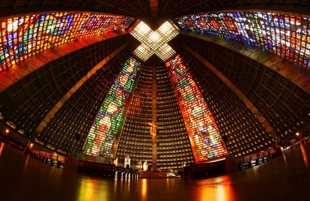 image Río de Janeiro cuando llueve catedral rio