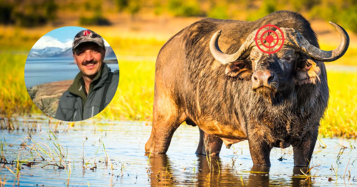 cazador entre rios bufalo