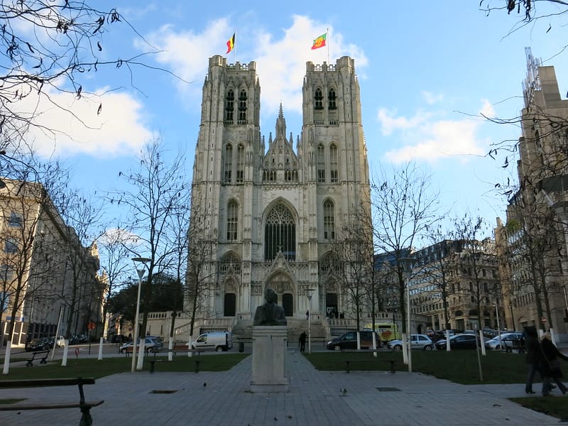 image que ver en Bruselas en dos días 2 Catedral de San Miguel y Santa Gudula