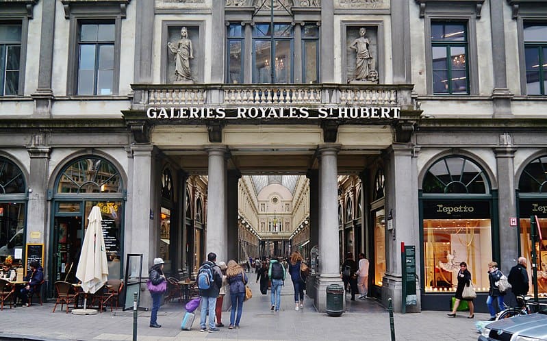 image que ver en Bruselas en dos días 6 Galerias Saint Hubert