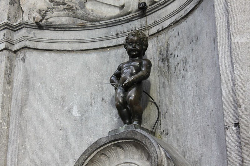 image que ver en Bruselas en dos días 7 Manneken Pis