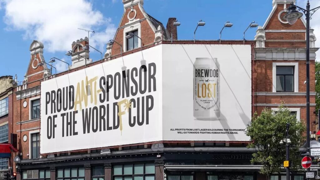 Insólito: una marca de cerveza de Escocia se declara anti-patrocinador de la Copa Mundial de Fútbol 2022