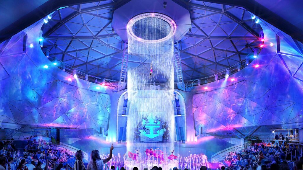 image icon of the seas aquadome acrobatics entertainment