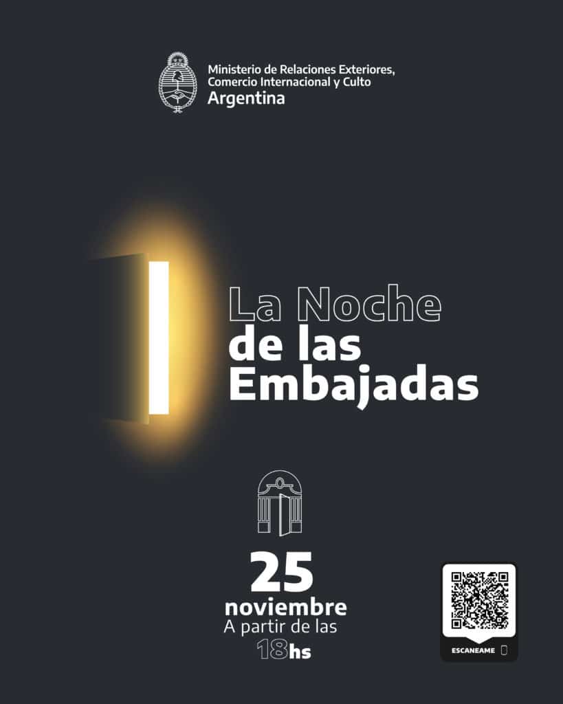 Llega La Noche de las Embajadas a Buenos Aires: cuándo, cómo y dónde participar de las aperturas más esperadas