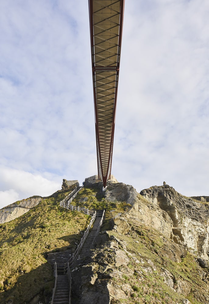 image Tintagel Castle Footbridge tintagel bridge header image 3