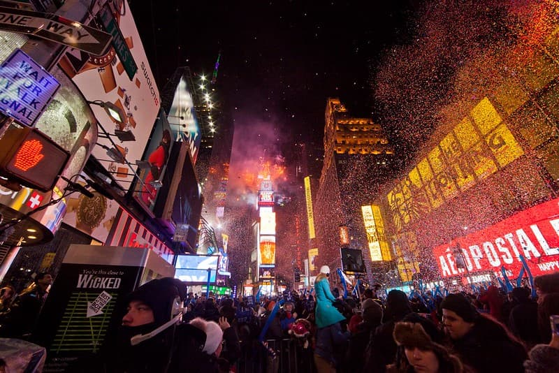 image mejores destinos para celebrar año nuevo 2 Nueva York