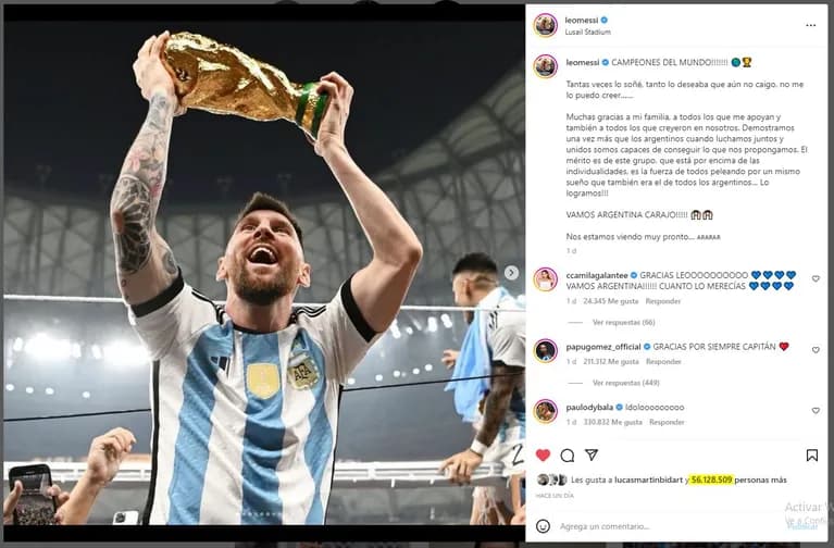 Conocé a Shaun Botterill, el fotógrafo que sacó la foto de Messi más likeada de la historia