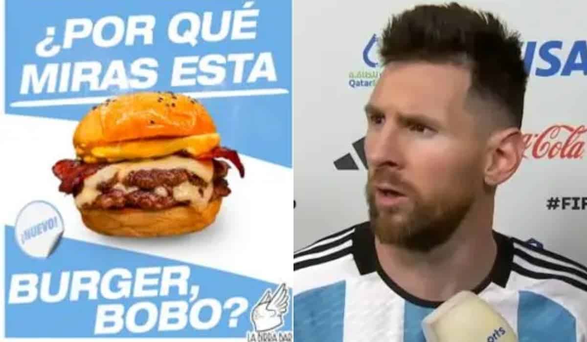 Una hamburguesería en Madrid creó la hamburguesa Bobo en homenaje a Leo Messi es elaborada con salsa holandesa y queso gouda-1