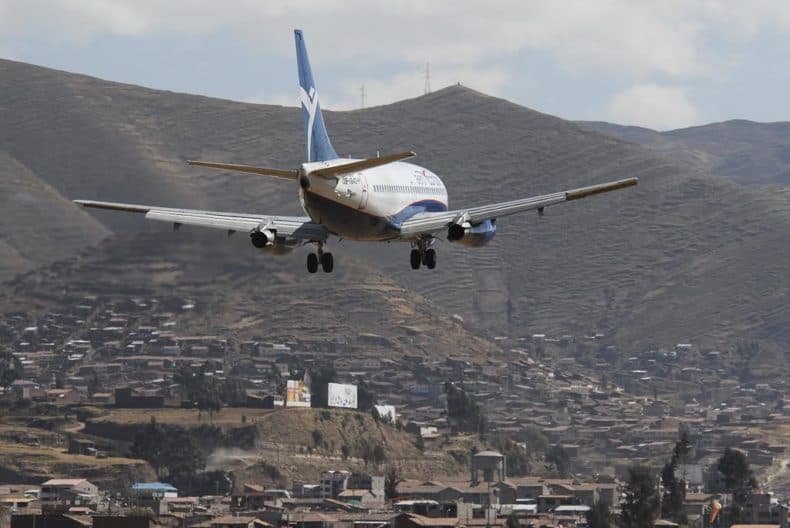 Perú: Confirman cierre temporal del Aeropuerto Internacional de Cusco para evitar incidentes y daños en sus instalaciones