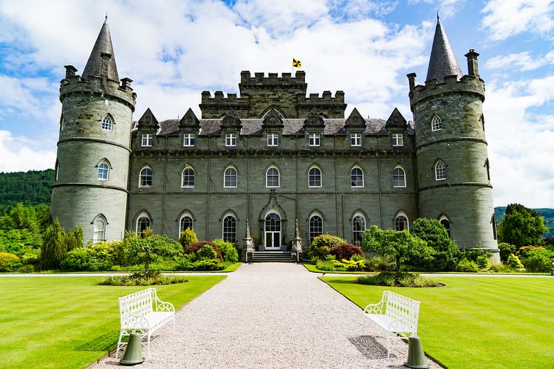 image castillos de Escocia 10 Castillo de Inveraray